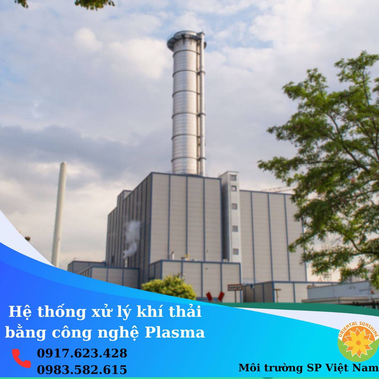 XỬ LÝ KHÍ THẢI BẰNG CÔNG NGHỆ PLASMA